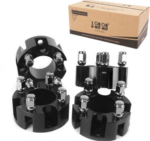 Load image into Gallery viewer, 2" Golf Cart Black Wheel Spacers Adapters for EZGO/Club Car/Yamaha/Cushman