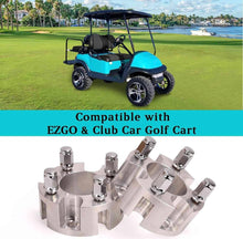 Load image into Gallery viewer, 2" Golf Cart Black Wheel Spacers Adapters for EZGO/Club Car/Yamaha/Cushman
