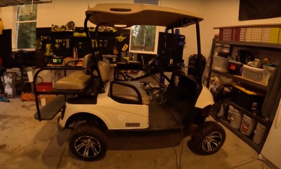 How to install 6" lift kit onto EZGO Golf Cart