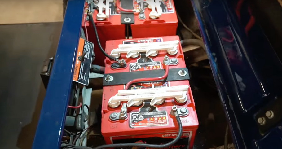 How to replace lead-acid batteries in Club Car DS Golf Cart