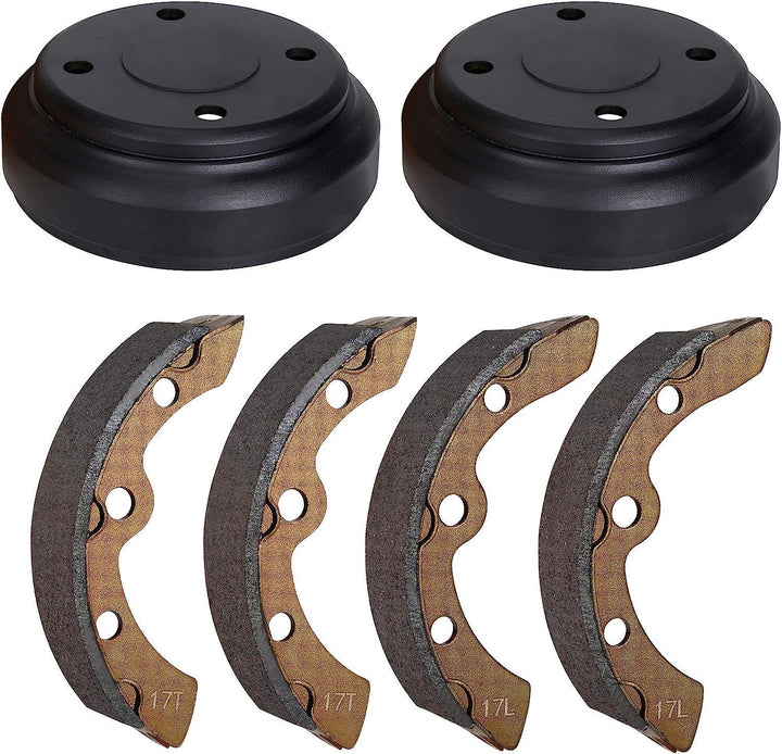Club Car DS / Precedent Rear Brake Drum & Shoe Kit