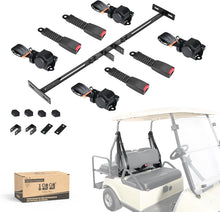 Load image into Gallery viewer, 10L0L 3-Point Seat Belt Kit – EZGO TXT / Club Car DS / Precedent, 4-Passenger
