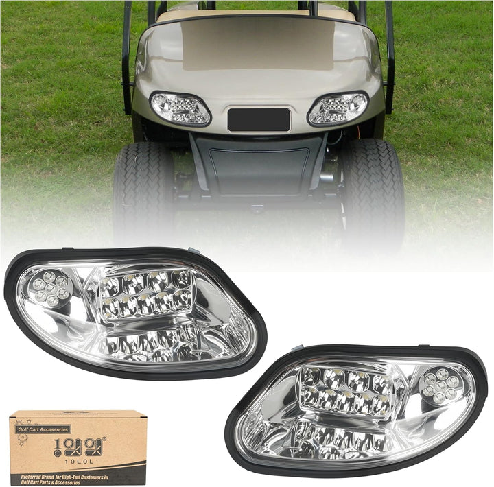 12V Golf Cart Headlight Kit for EZGO Freedom TXT/T48 (2014 -Up) Gas/Electric