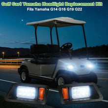 Load image into Gallery viewer, 12V Golf Cart Headlight Kit for Yamaha G14 G16 G19 G22 Gas or Electric