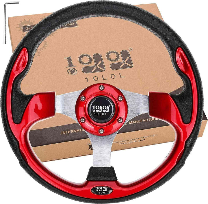 13" Golf Cart Steering Wheel for EZGO, Club Car & Yamaha