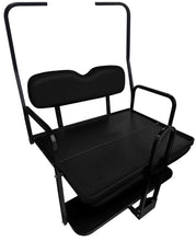 Load image into Gallery viewer, NOMAD Golf Cart Rear Flip Seat Club Car DS 1982-2000.5 Black Cushion Set