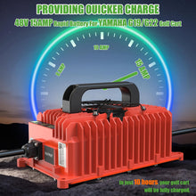 Load image into Gallery viewer, 15A 48V Golf Cart Battery Charger for Yamaha G19 &amp; G22 - Innovative Bluetooth APP Function