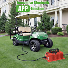 Load image into Gallery viewer, 15A 48V Golf Cart Battery Charger for Yamaha G19 &amp; G22 - Innovative Bluetooth APP Function