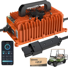 Load image into Gallery viewer, 15A 48V Golf Cart Battery Charger for Yamaha G19 &amp; G22 - Innovative Bluetooth APP Function