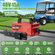 Load image into Gallery viewer, 15A 48V Golf Cart Battery Charger for Yamaha G19 &amp; G22 with 2-Pin Plug