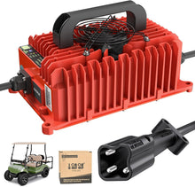 Load image into Gallery viewer, 15A 48V Golf Cart Battery Charger for Yamaha G29 with 3-Pin Round Plug