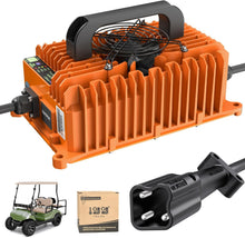 Load image into Gallery viewer, 15A 48V Golf Cart Battery Charger for Yamaha G29 with 3-Pin Round Plug