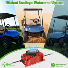 Load image into Gallery viewer, 15A 48V Golf Cart Battery Charger for Yamaha G29 with 3-Pin Round Plug