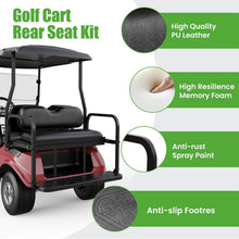 Load image into Gallery viewer, 180° Flip Golf Cart Back Seat for Club Car DS (All Years) Ergonomic Comfort Seat