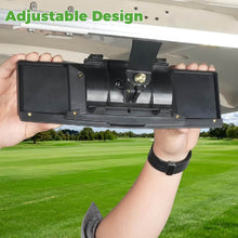 Load image into Gallery viewer, 180° Panoramic Golf Cart Rear View Mirror with LED Light | Universal Fit