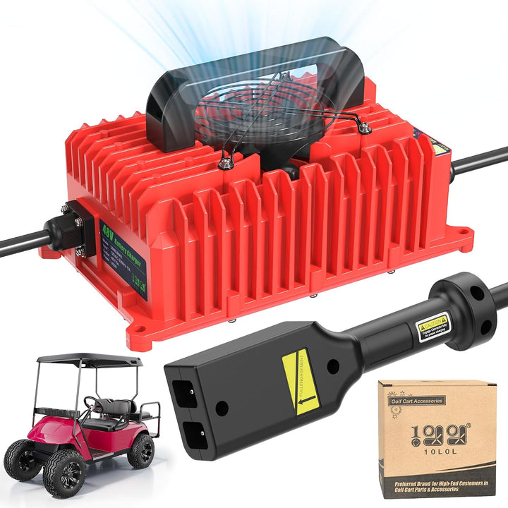 18A 36V Golf Cart Battery Charger for EZGO TXT with D-Style Plug