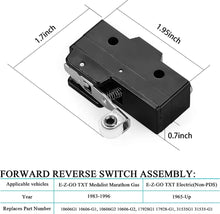 Load image into Gallery viewer, Golf Cart Forward and Reverse Switch Assembly Suitable for EZGO TXT 1994-up