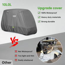 Load image into Gallery viewer, 2/4/4+2 Passenger Golf Cart Cover Upgrade Extended Roof for Yamaha, EZGO, Club Car