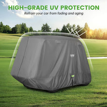 Load image into Gallery viewer, 2/4/4+2 Passenger Golf Cart Cover Upgrade Extended Roof for Yamaha, EZGO, Club Car