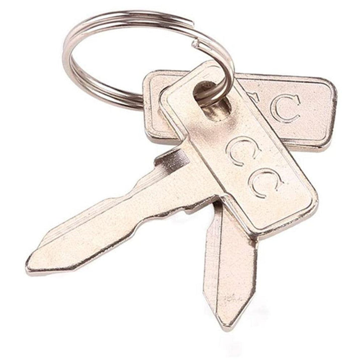 2 PCS Replacement Ignition Keys for Club Car DS 1982-Up Precedent 2004-Up Gas or Electric