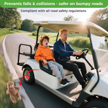 Load image into Gallery viewer, 2-Point Retractable Seat Belts for Golf Carts – 42" Street-Legal Kit (4 Belts + Bracket)