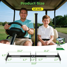 Load image into Gallery viewer, 2-Point Retractable Seat Belts for Golf Carts – 42" Street-Legal Kit (4 Belts + Bracket)