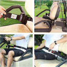Load image into Gallery viewer, 2-Point Retractable Seat Belts for Golf Carts – 42" Street-Legal Kit (4 Belts + Bracket)