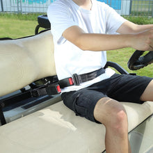 Load image into Gallery viewer, 2-Point Retractable Seat Belts for Golf Carts – 42" Street-Legal Kit (4 Belts + Bracket)