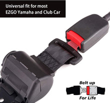 Load image into Gallery viewer, 2-Point Retractable Seat Belts for Golf Carts – 42" Street-Legal Kit (4 Belts + Bracket)