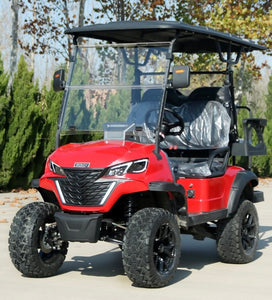 2025 IRON EV RED SVF2+2 48V Golf Cart