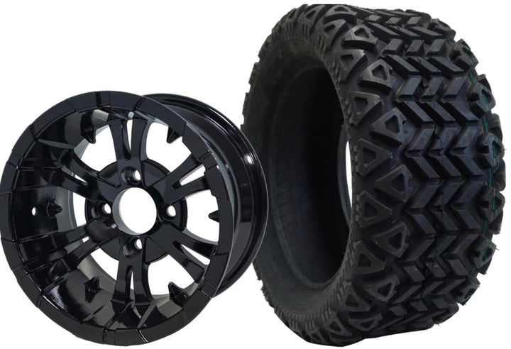 SGC 14 inch wheels and 23 inch all terrain tires