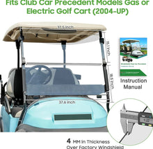 Load image into Gallery viewer, Golf Cart Windshield for Club Car Precedent Gas or Electric