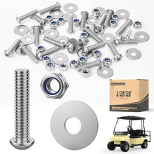 Load image into Gallery viewer, 304 Stainless Steel Bolt with Washer and Nut for EZGO Club Car Yamaha Golf Cart Fender