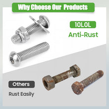 Load image into Gallery viewer, 304 Stainless Steel Bolt with Washer and Nut for EZGO Club Car Yamaha Golf Cart Fender