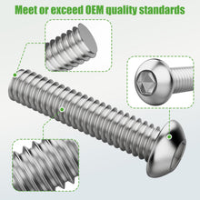 Load image into Gallery viewer, 304 Stainless Steel Bolt with Washer and Nut for EZGO Club Car Yamaha Golf Cart Fender