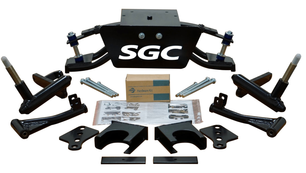 6″ Heavy Duty Double A-Arm Golf Cart Lift Kit for Club Car DS (2004.5-up)