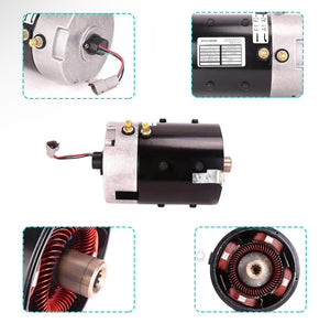 Golf Cart KDS Electric Motor DC 48V 3.7KW For Club Car DS & Precedent 2001-Up