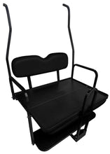 Load image into Gallery viewer, NOMAD Golf Cart Rear Flip Seat Club Car DS 2000.5-2013 Black Cushion Set