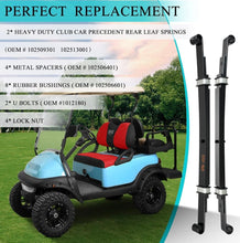 Load image into Gallery viewer, Heavy Duty Leaf Springs for Club Car Precedent Golf Cart (4 Leafs/Rear set of 2)