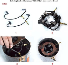 Load image into Gallery viewer, 36/48V Golf Cart Motor Brush Set for Club Car 1994-up and Yamaha G8/G9/G14/G16