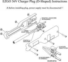 Load image into Gallery viewer, 36 Volt Powerwise Golf Cart Charging Plug for EZGO TXT &amp; Medalist DCS/PDS