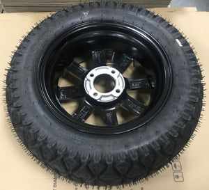 14″ Golf Cart Tire and Wheel Combo 23×10.5-14 All Terrain Tire (Nuts Included)