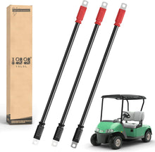 Load image into Gallery viewer, 4-Gauge Golf Cart Battery Cables for EZGO RXV &amp; Club Car Precedent 48V (3PCS)