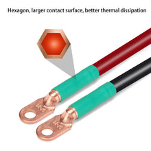 Load image into Gallery viewer, 4 Gauge Golf Cart Battery Cables for EZGO RXV &amp; Club Car Precedent