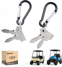 Load image into Gallery viewer, 4 Pack Golf Cart Keys for Club Car DS 1982-up and Precedent 2004-up