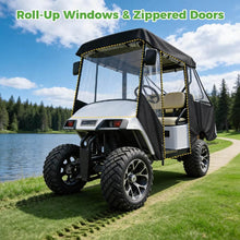 Load image into Gallery viewer, 4-Passenger Deluxe Golf Cart Enclosure for EZGO TXT, Heavy-Duty 600D Waterproof Rain &amp; Snow Cover