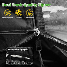 Load image into Gallery viewer, 4-Passenger Deluxe Golf Cart Enclosure for EZGO TXT, Heavy-Duty 600D Waterproof Rain &amp; Snow Cover