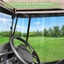 Load image into Gallery viewer, 4 Passenger Golf Cart Enclosure – 57" Short Roof for EZGO TXT RXV &amp; Club Car DS Precedent