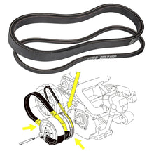 Load image into Gallery viewer, Golf Cart Drive Belt &amp; Starter Belt Kit for Gas Club Car DS/Precedent 1997+