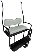 Load image into Gallery viewer, SGC NOMAD Rear Flip Seat Kit for Club Car DS 2000.5–2013 – Dove Gray Cushions, Roof Supports, Cargo Bed, Grab Bar &amp; Trailer Hitch — included bundle component